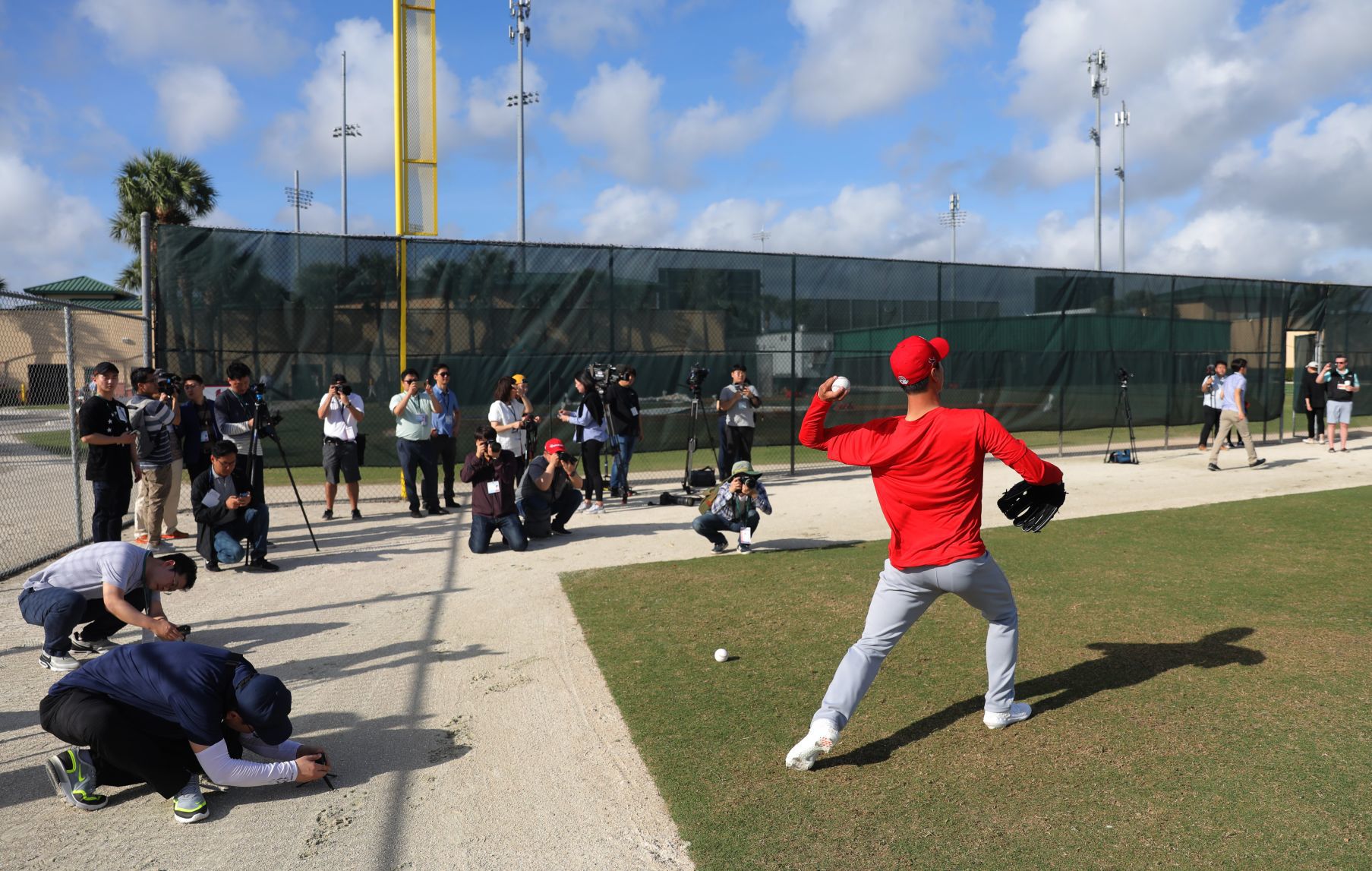Cardinals pitchers and catchers report day
